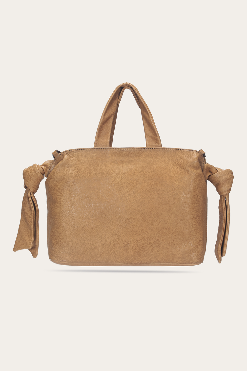 Beige Nora Knotted Satchel Beige