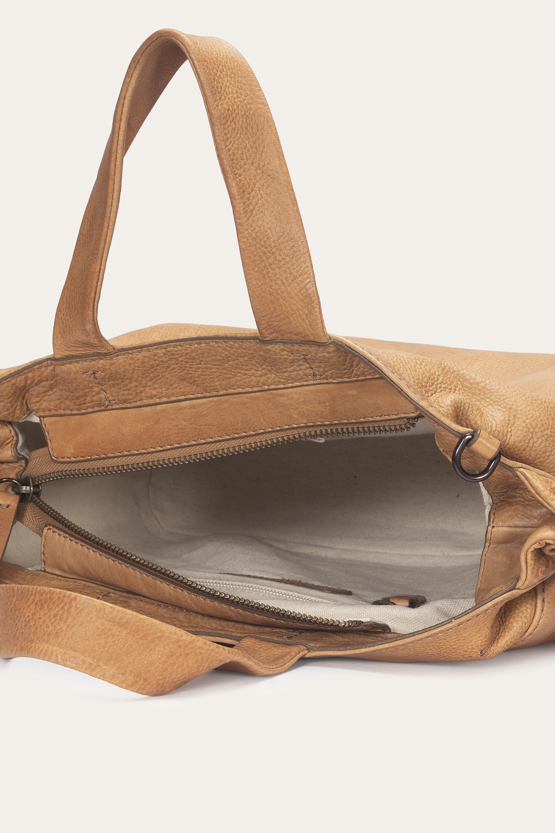 Beige Nora Knotted Satchel Beige