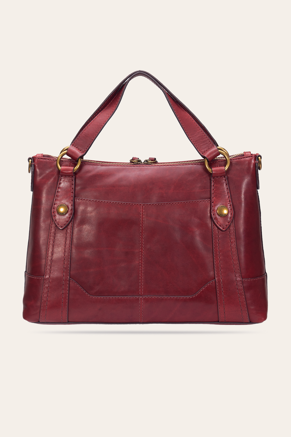 Berry Lacquer Melissa Medium Satchel Berry Lacquer