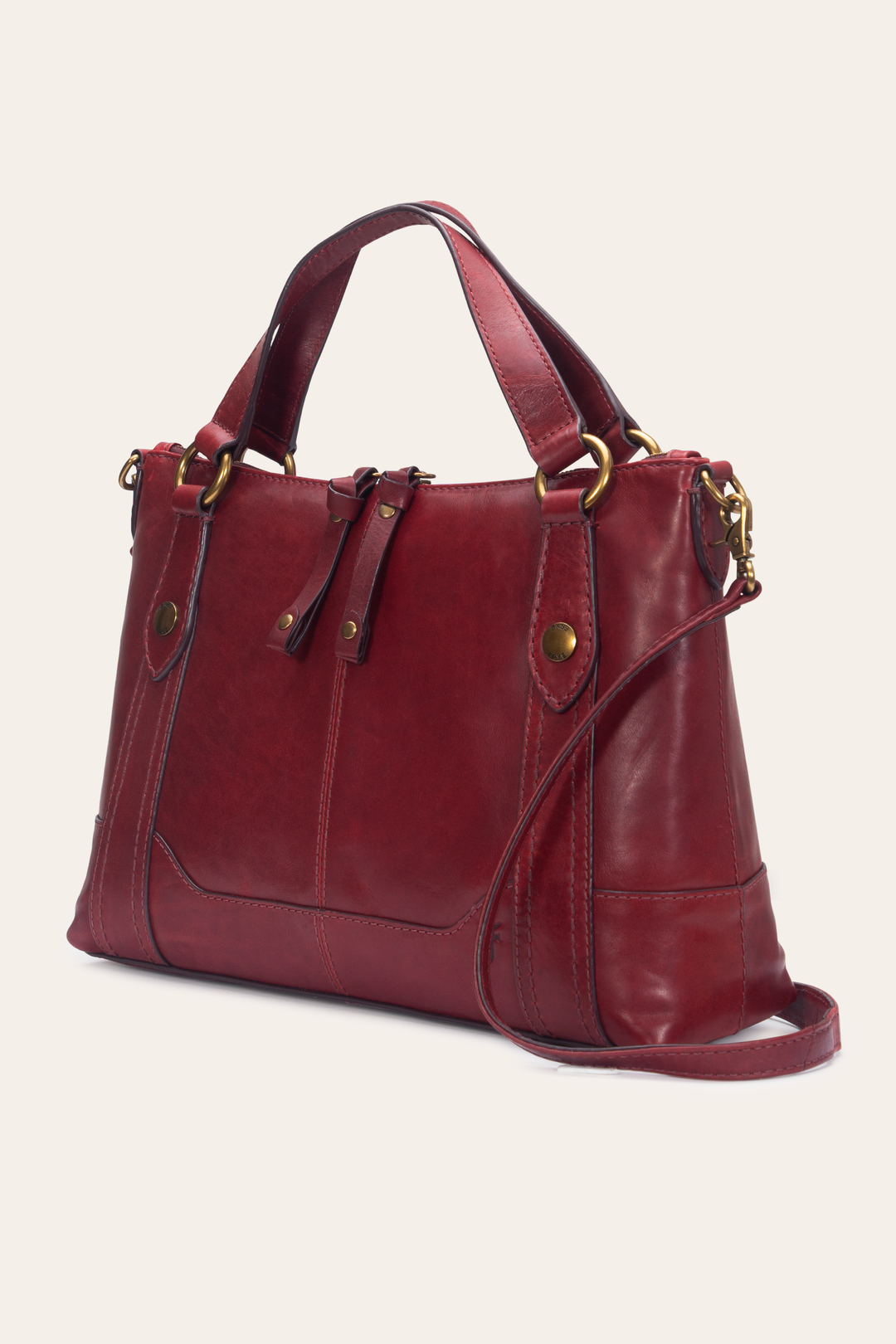 Berry Lacquer Melissa Medium Satchel Berry Lacquer