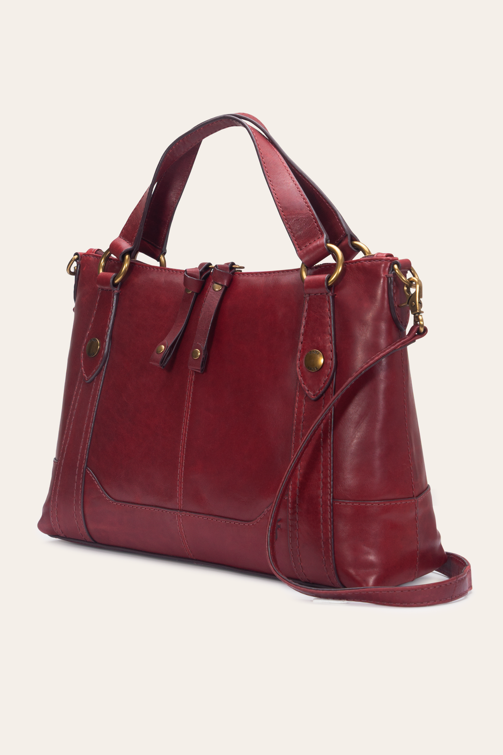 Berry Lacquer Melissa Medium Satchel Berry Lacquer