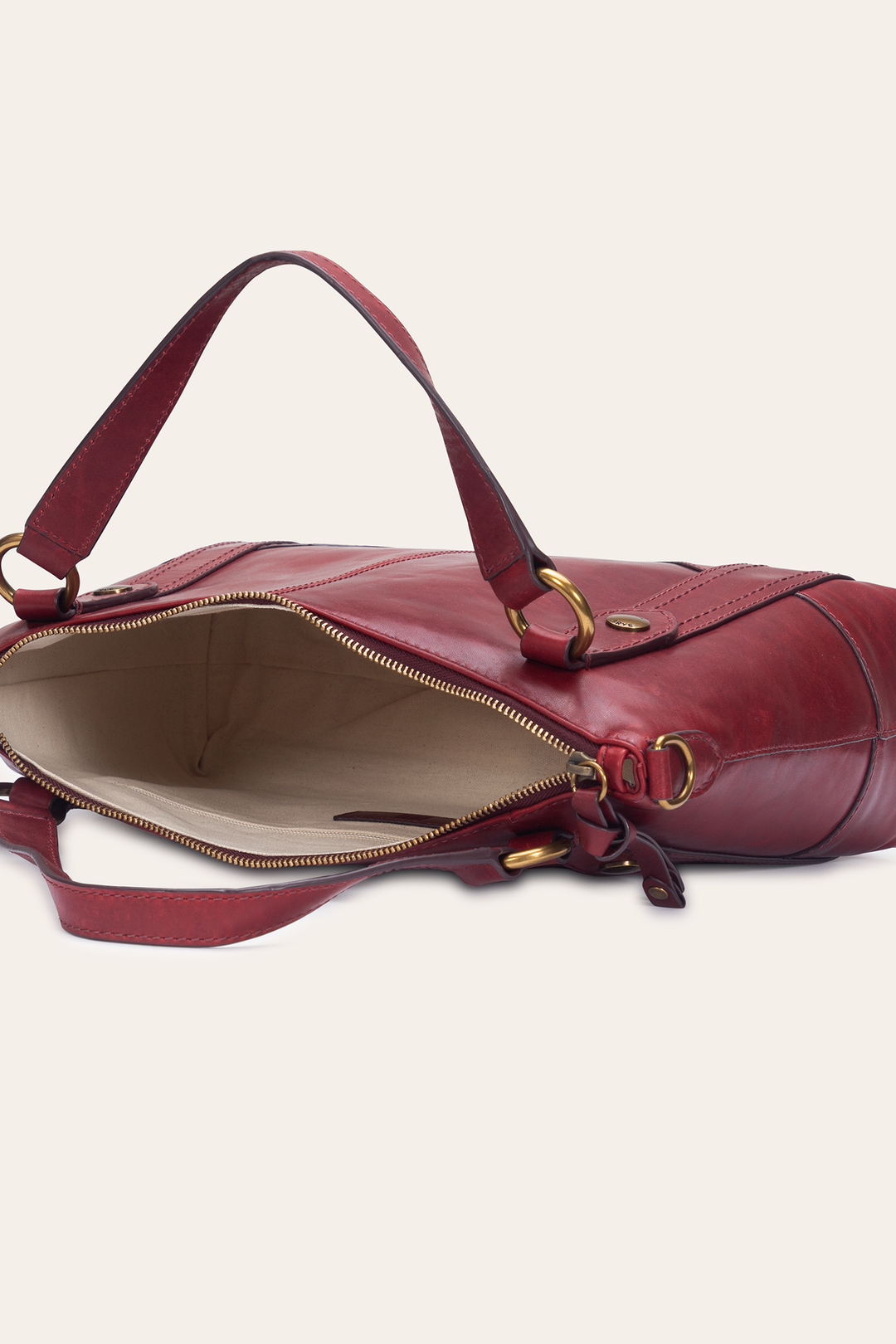 Berry Lacquer Melissa Medium Satchel Berry Lacquer