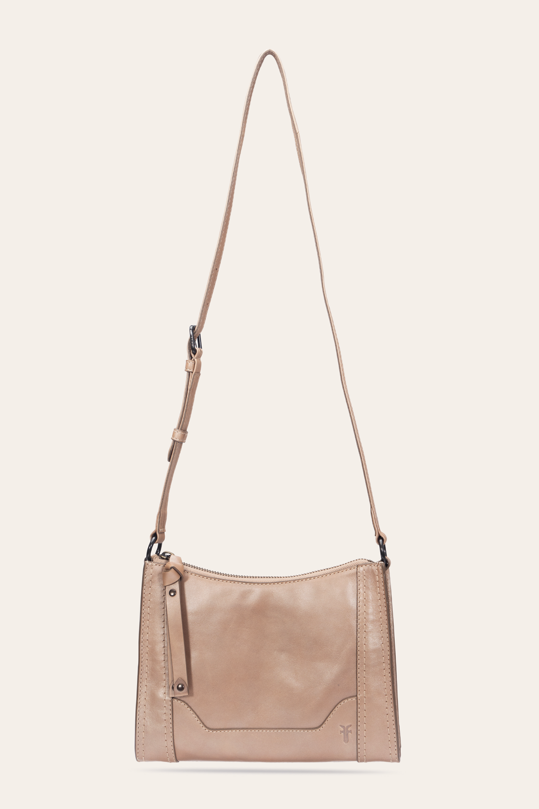 Light Bronze Melissa Zip Crossbody Light Bronze