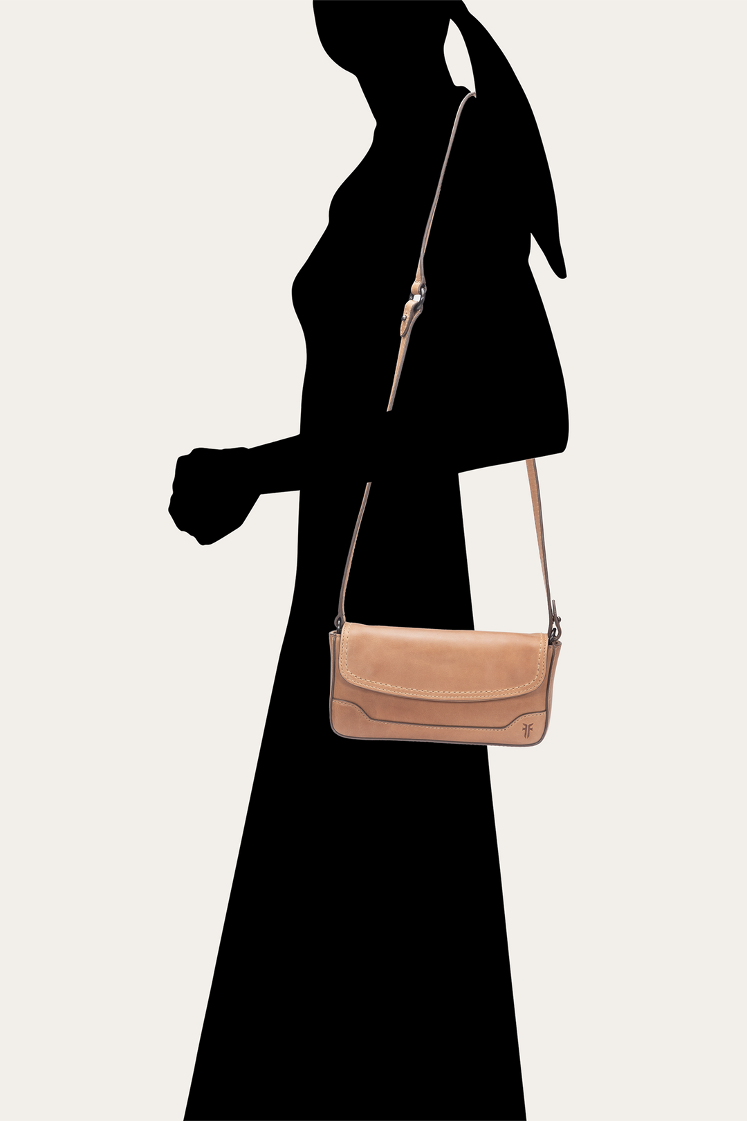 Beige Melissa Convertible Mini Flap Beige