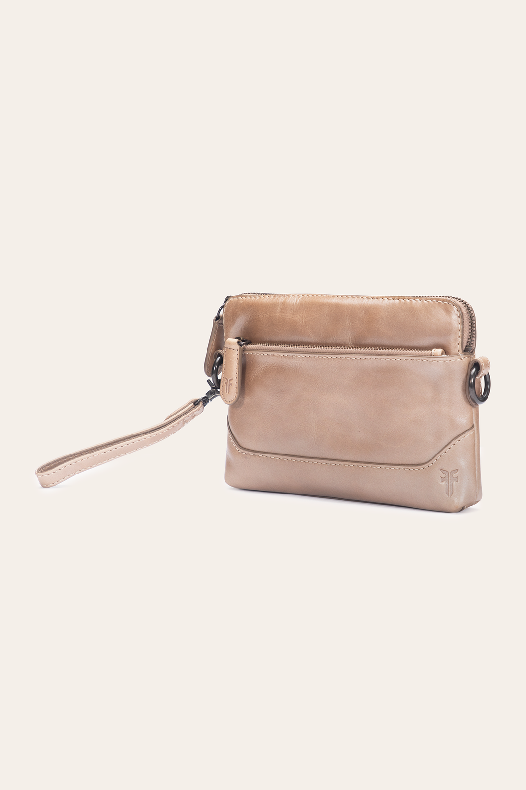 Light Bronze Melissa Crossbody Wristlet Light Bronze