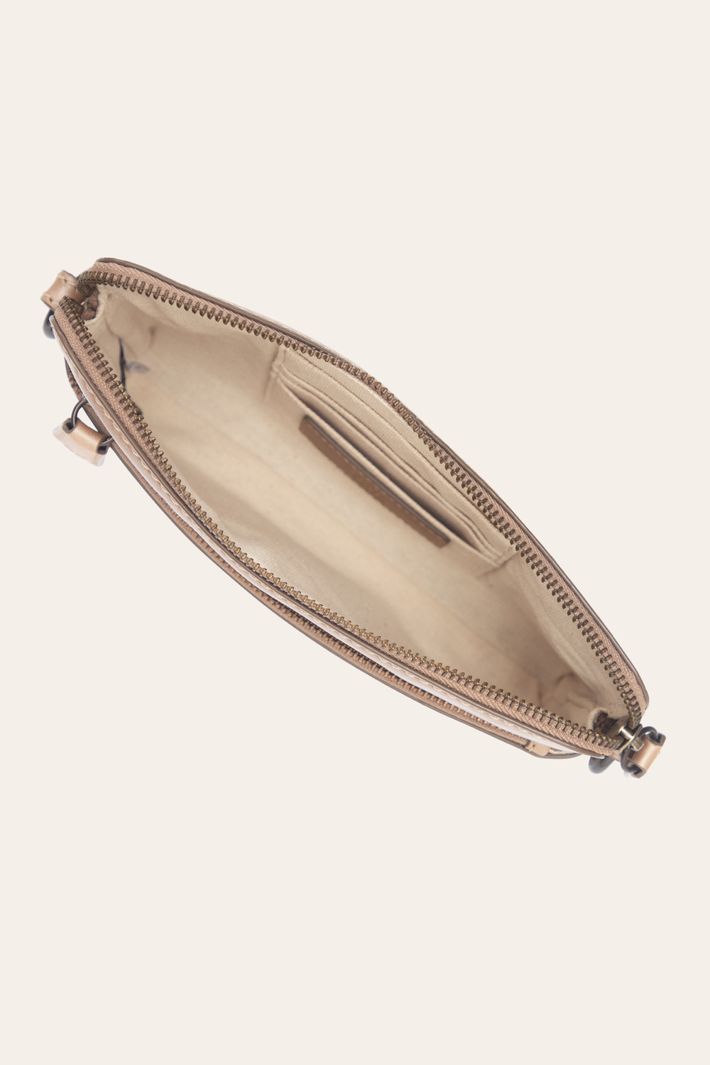 Light Bronze Melissa Crossbody Wristlet Light Bronze