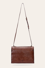 Alex Cognac Flap Shoulder Cognac