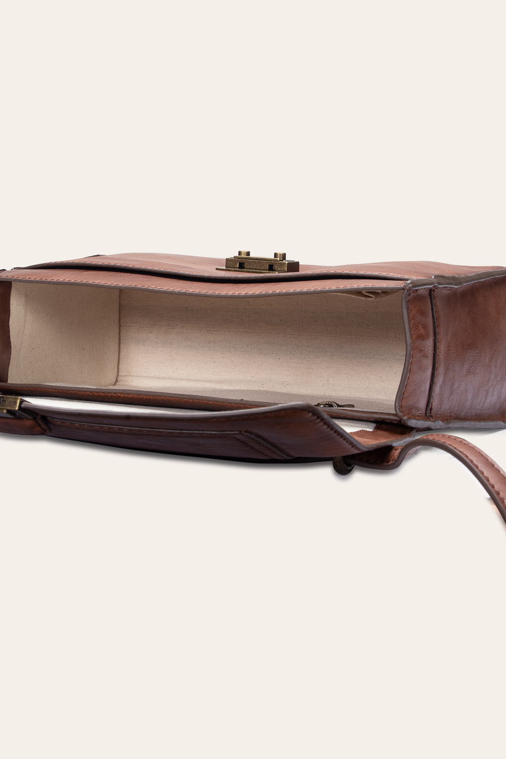 Alex Cognac Flap Shoulder Cognac