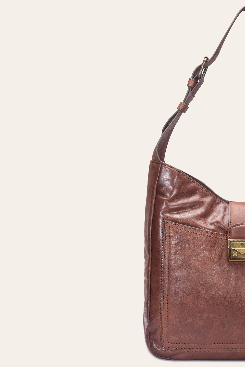 Alex Cognac Hobo Cognac