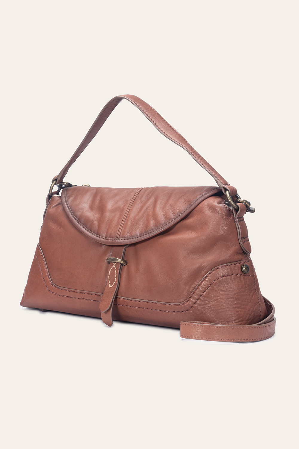 Campus Cognac Shoulder Cognac