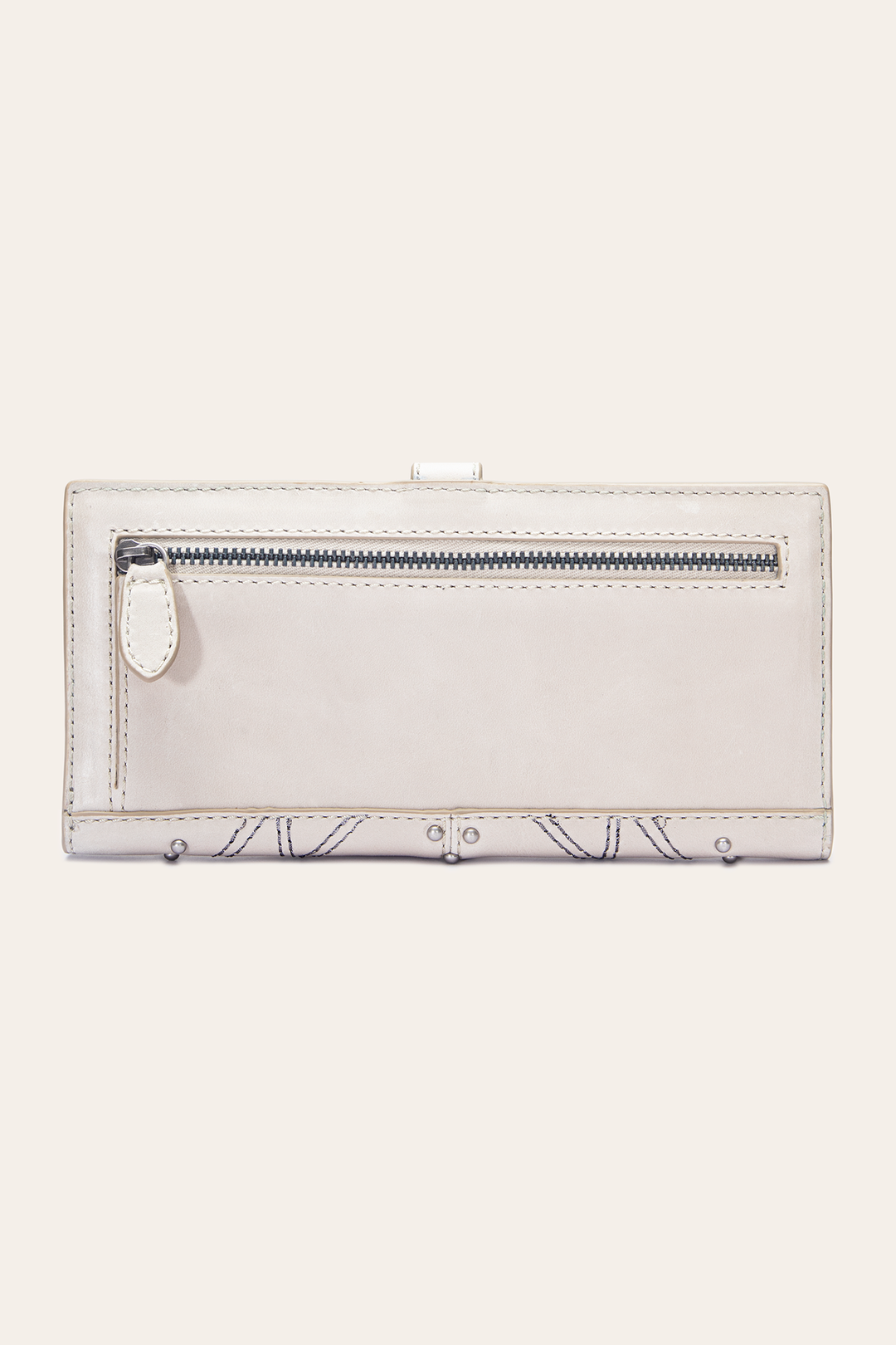 Sara Oat Slim Wallet Oat