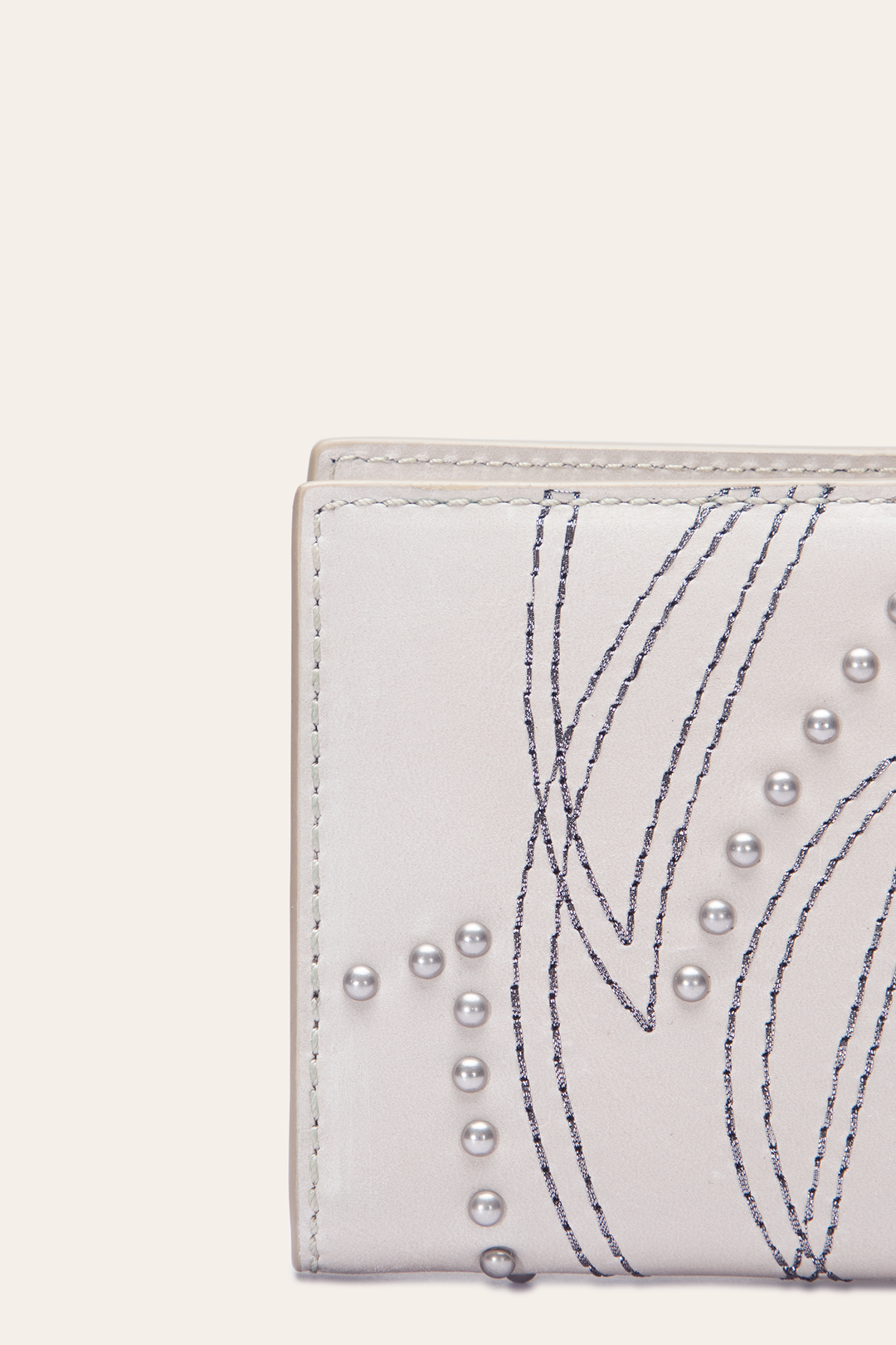 Sara Oat Slim Wallet Oat