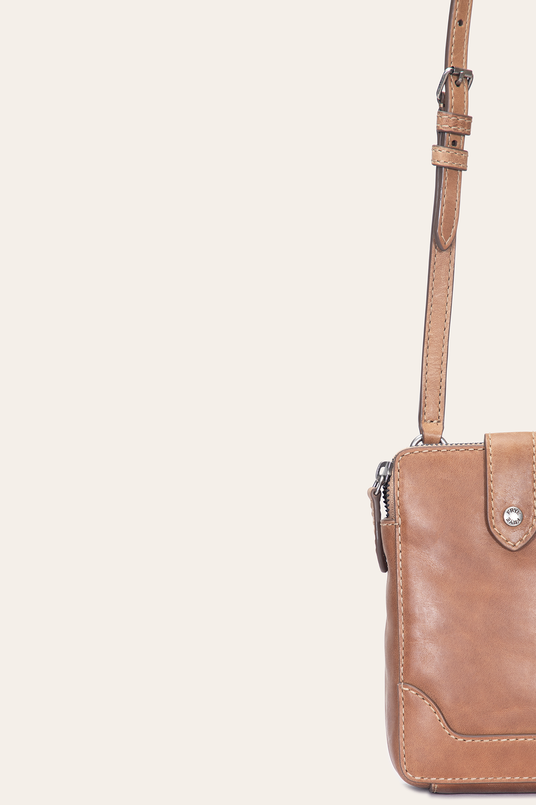 Melissa Beige Phone Crossbody Beige
