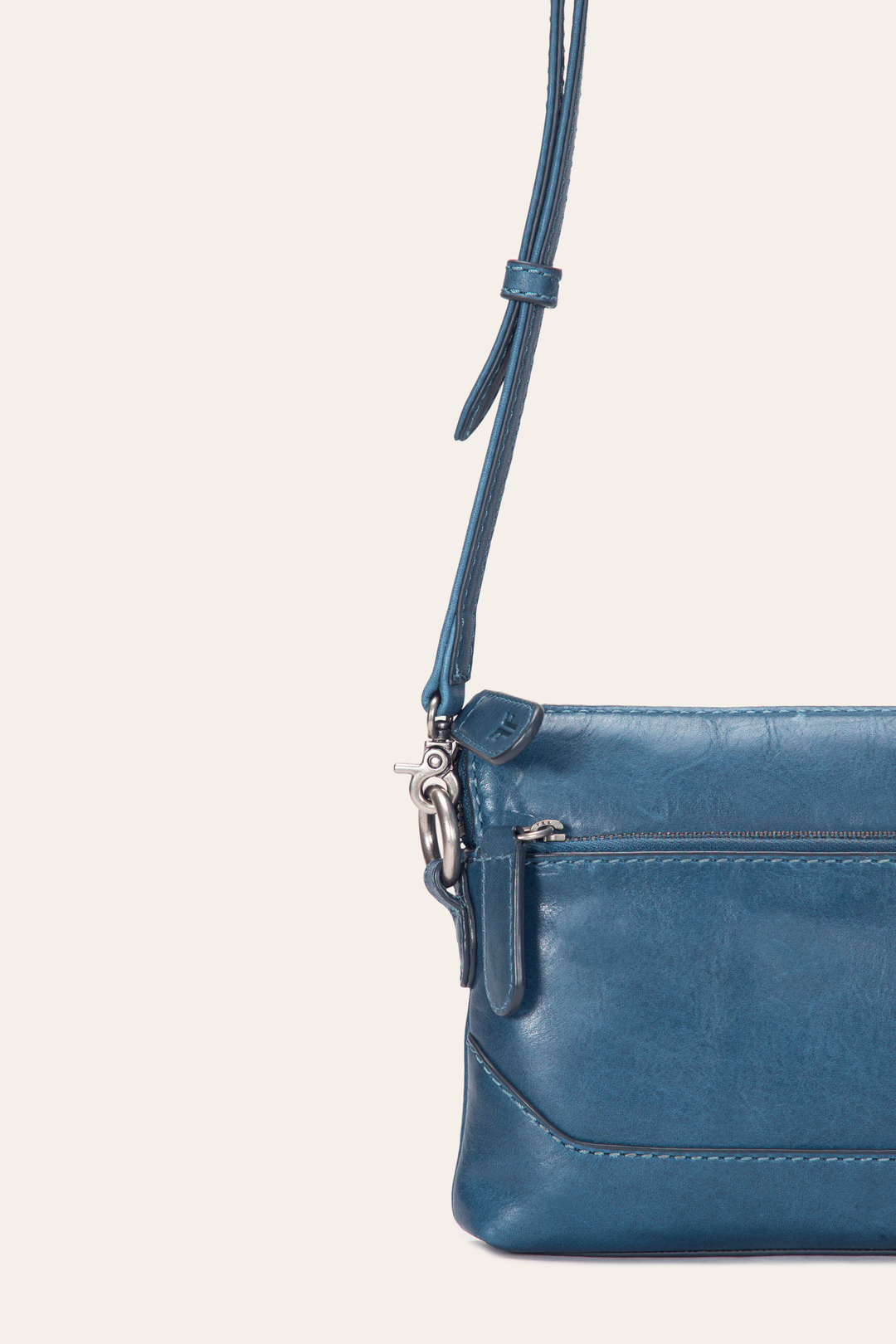Melissa Steel Crossbody Wristlet Steel