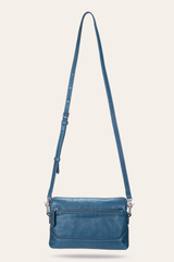 Melissa Steel Crossbody Wristlet Steel