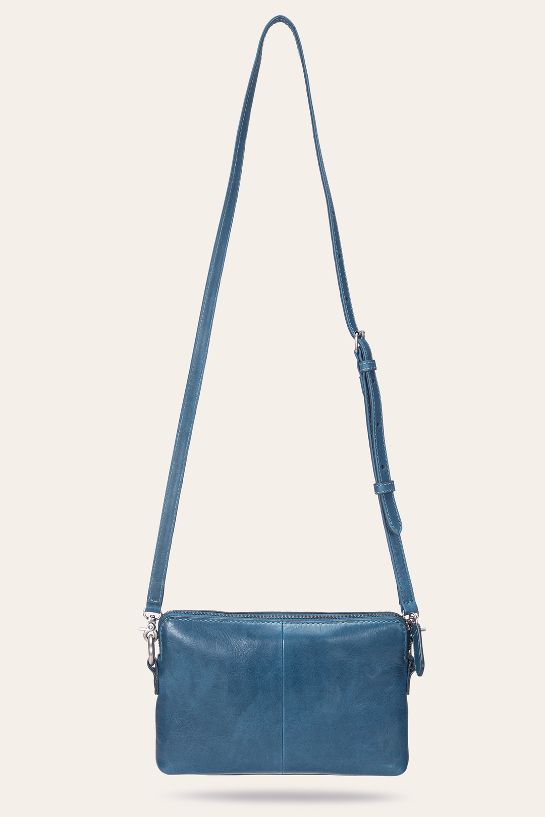 Melissa Steel Crossbody Wristlet Steel