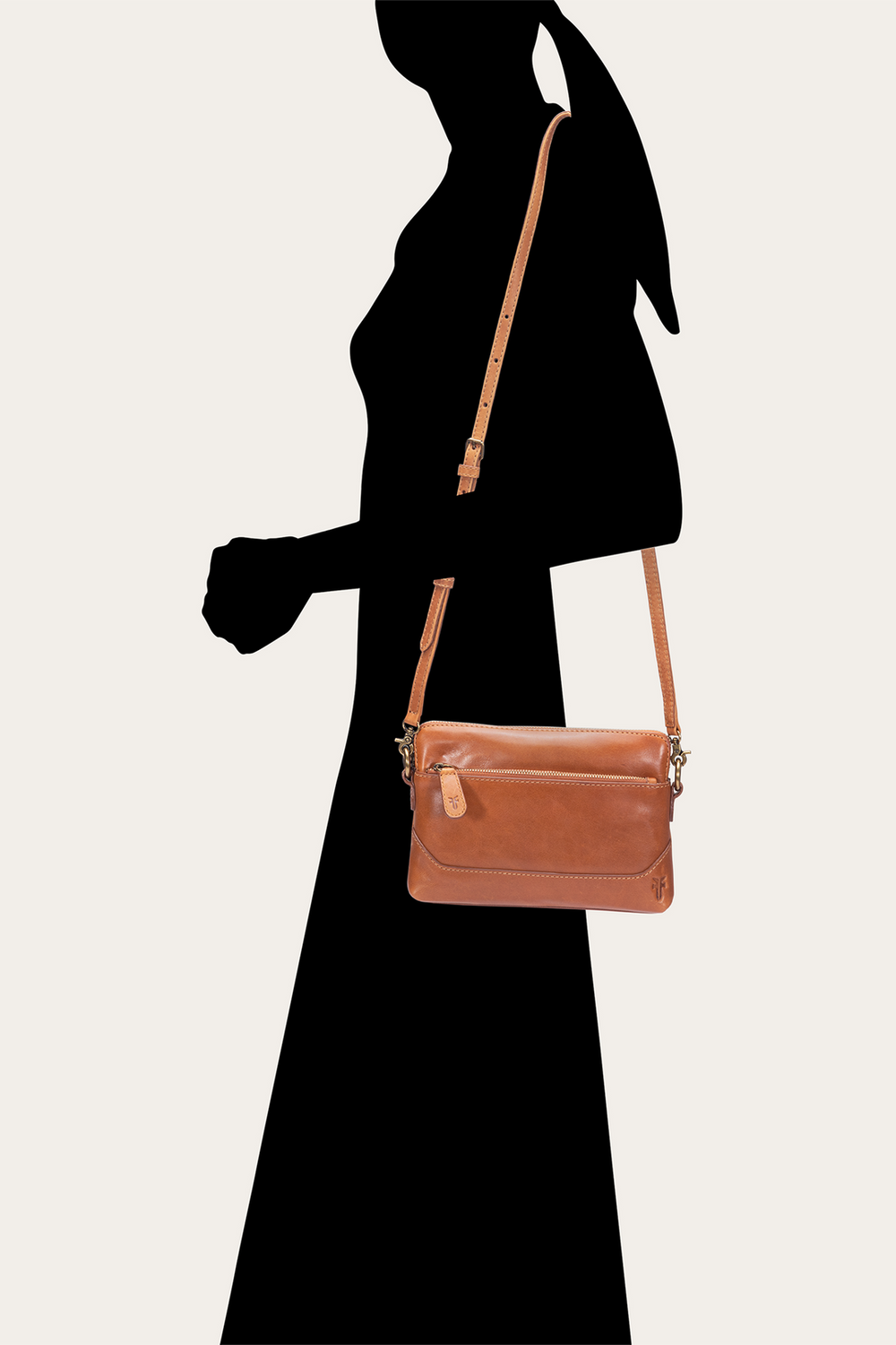 Melissa Burnt Terracotta Crossbody Wristlet Burnt Terracotta