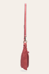 Nora Knotted Crossbody in Burgundy Burgundy