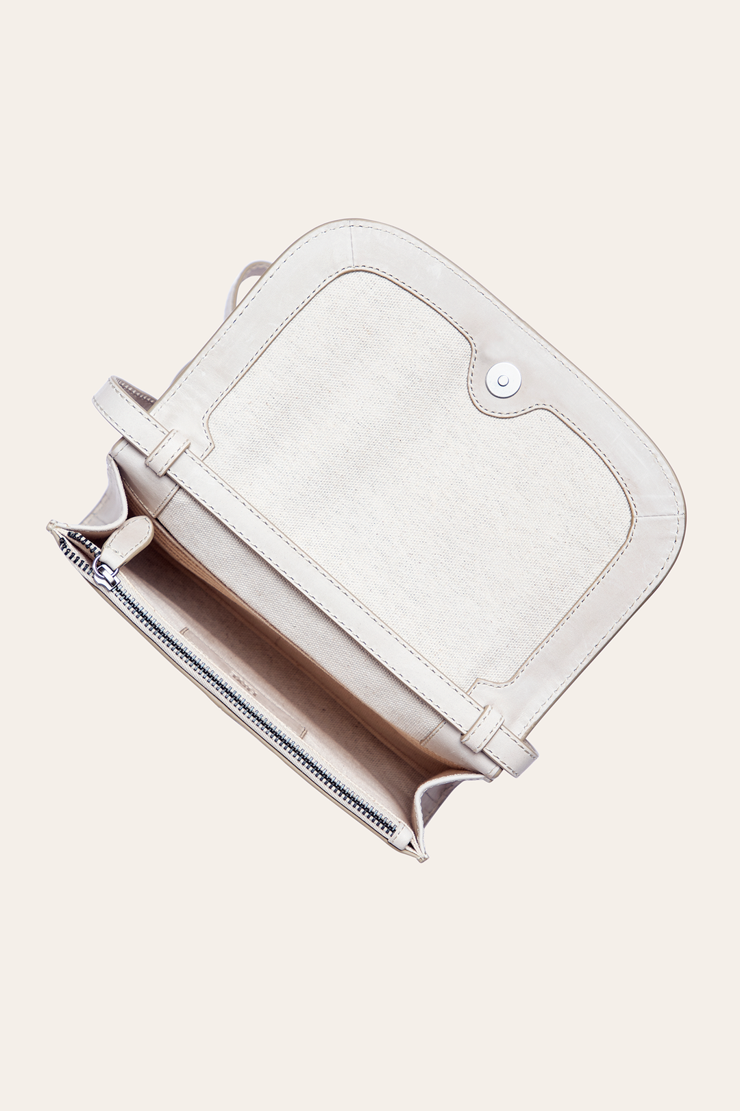 Sara Oat Wallet Crossbody Oat