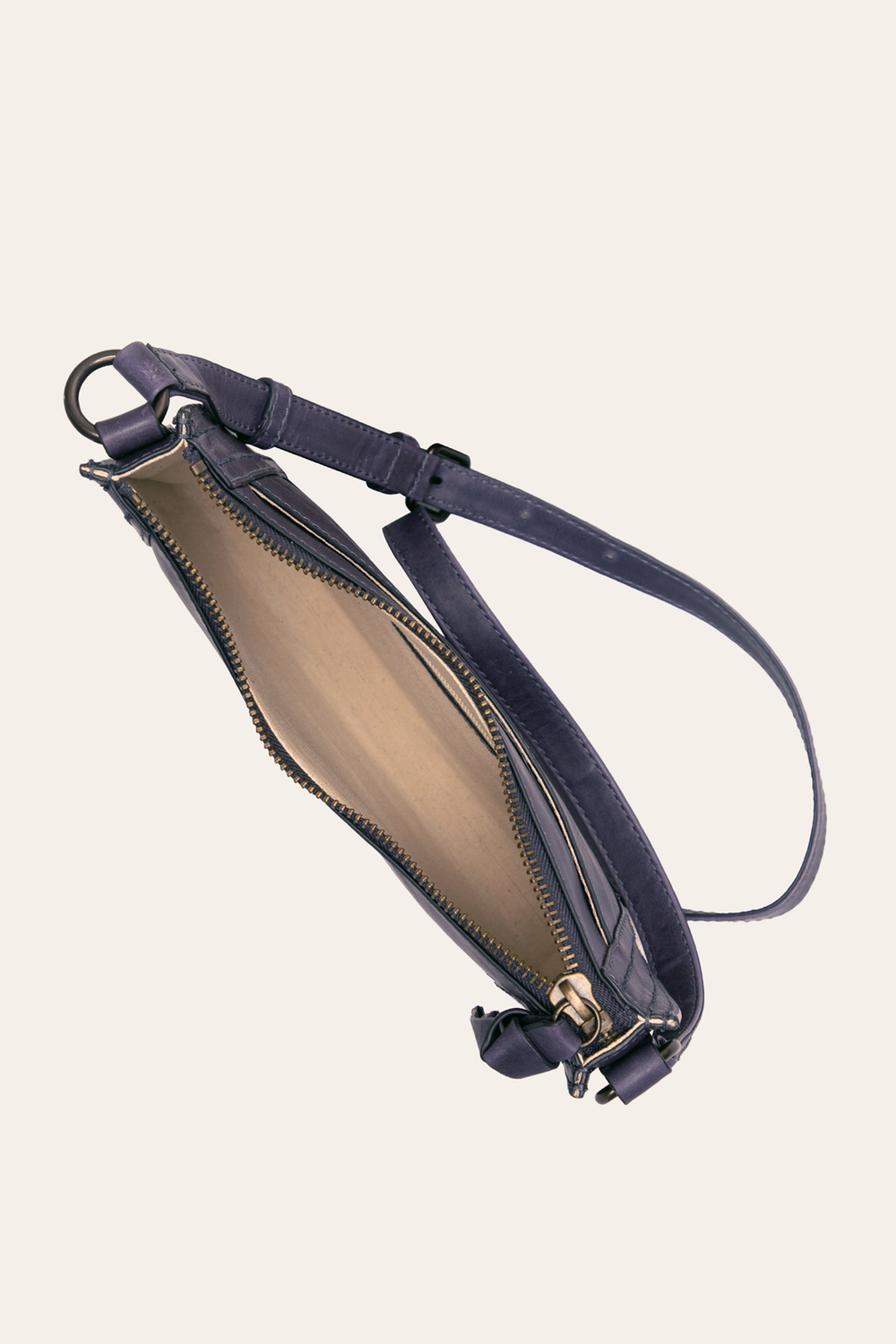 Melissa Eggplant Zip Crossbody Eggplant