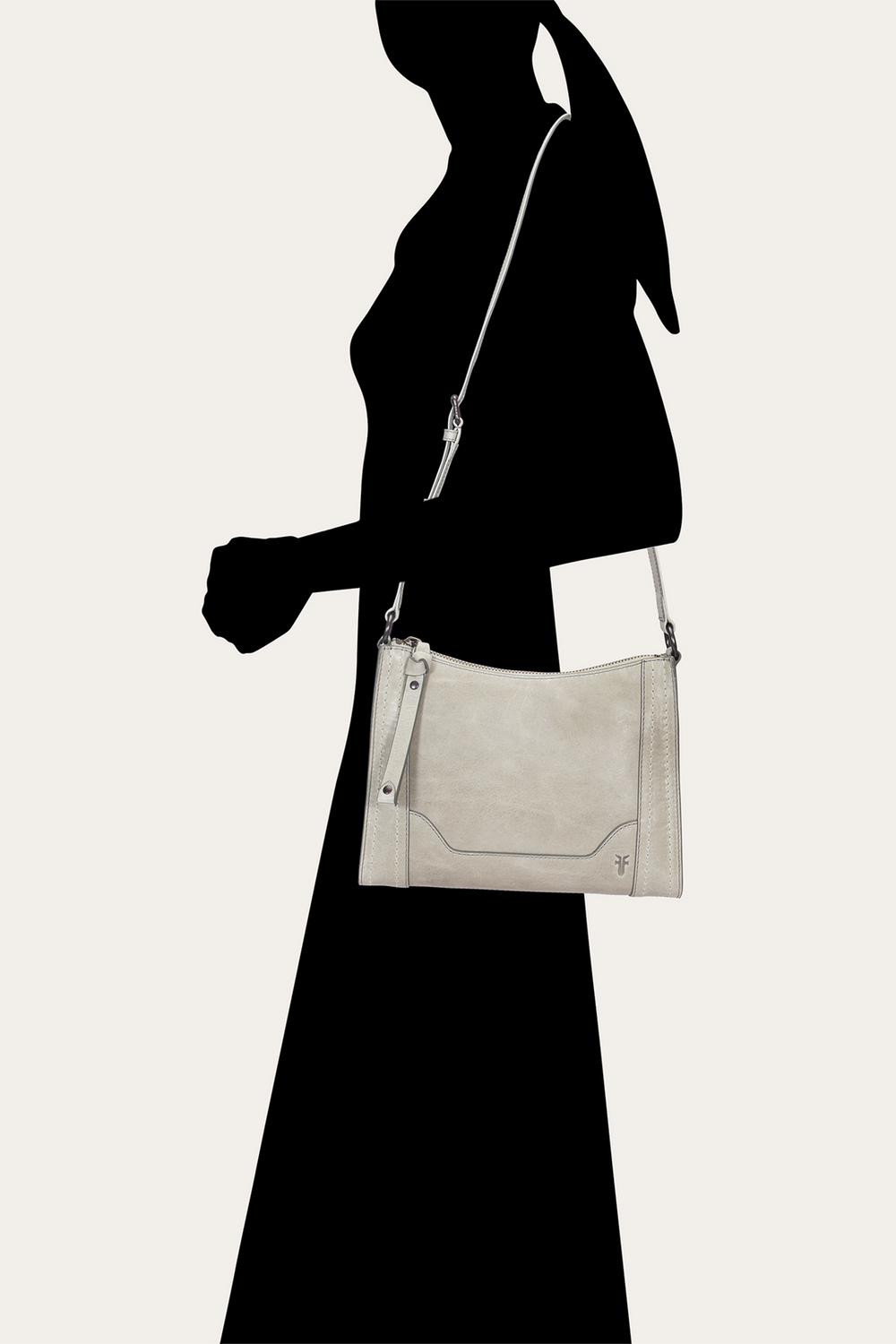 Melissa Willow Zip Crossbody Willow
