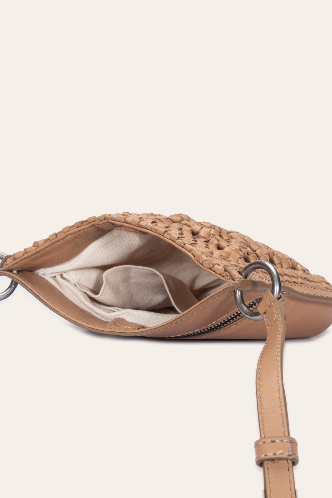 Women's Ella Mini Crossbody Bag in Beige Beige