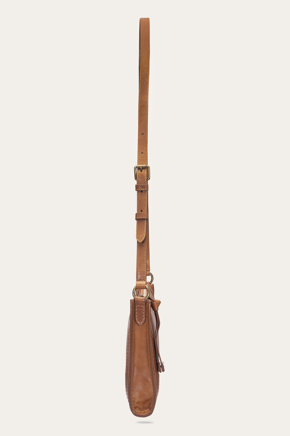 Melissa Zip Crossbody in Burnt Terracotta Burnt Terracotta