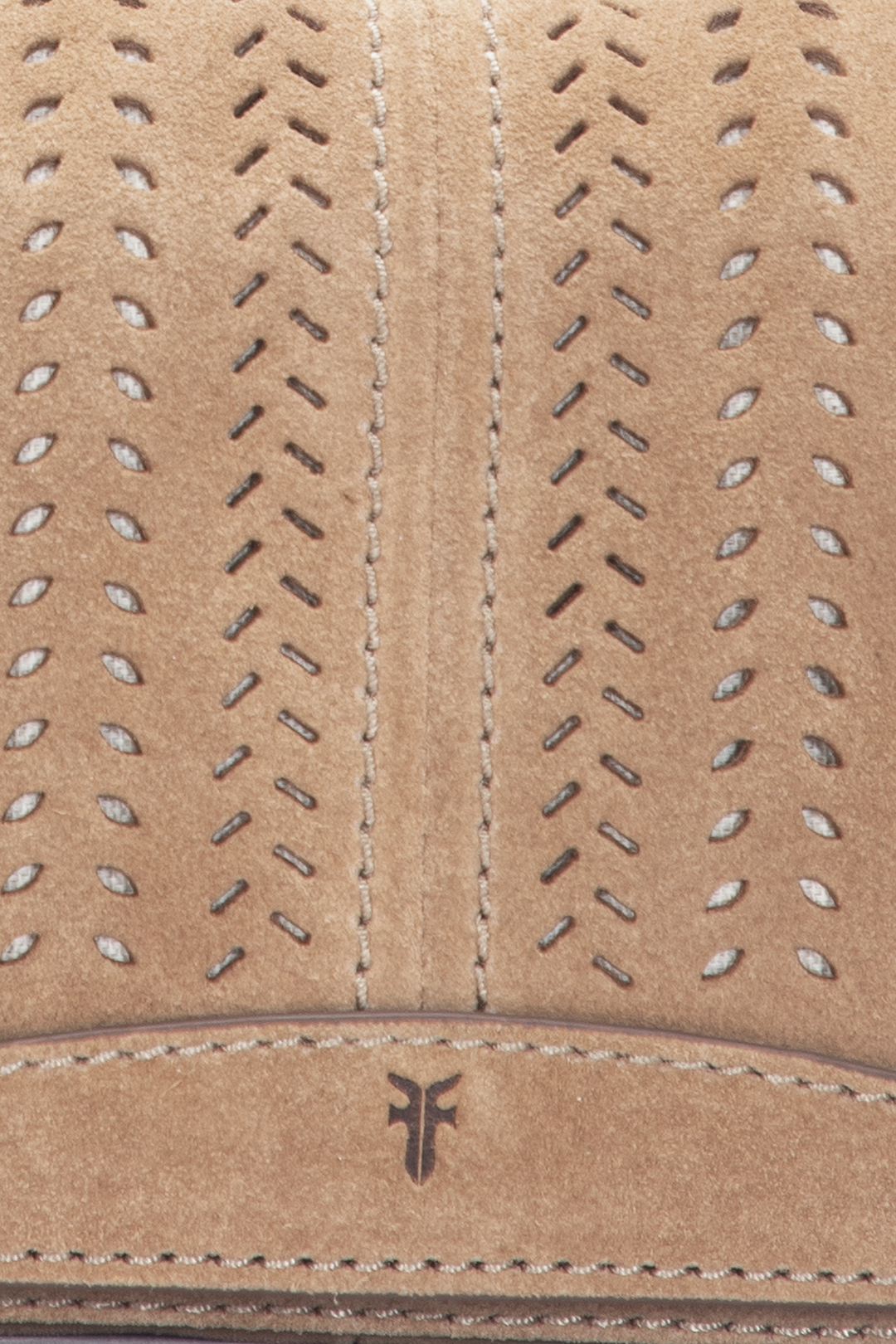 Stella Suede Wallet Crossbody in Beige Beige