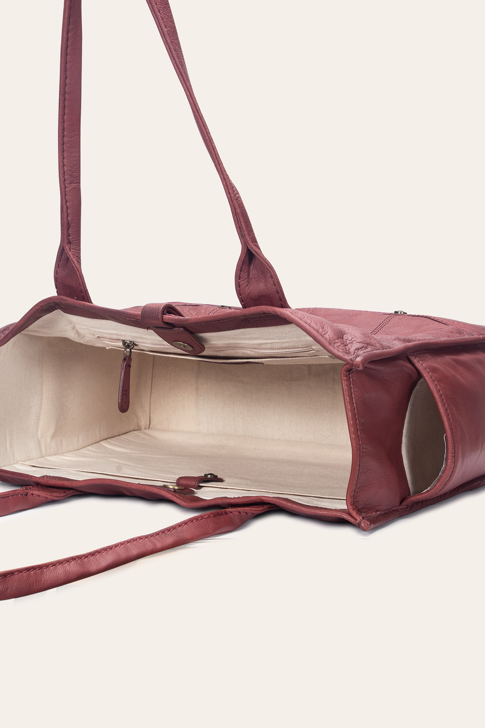 Campus Burgundy Tote Burgundy