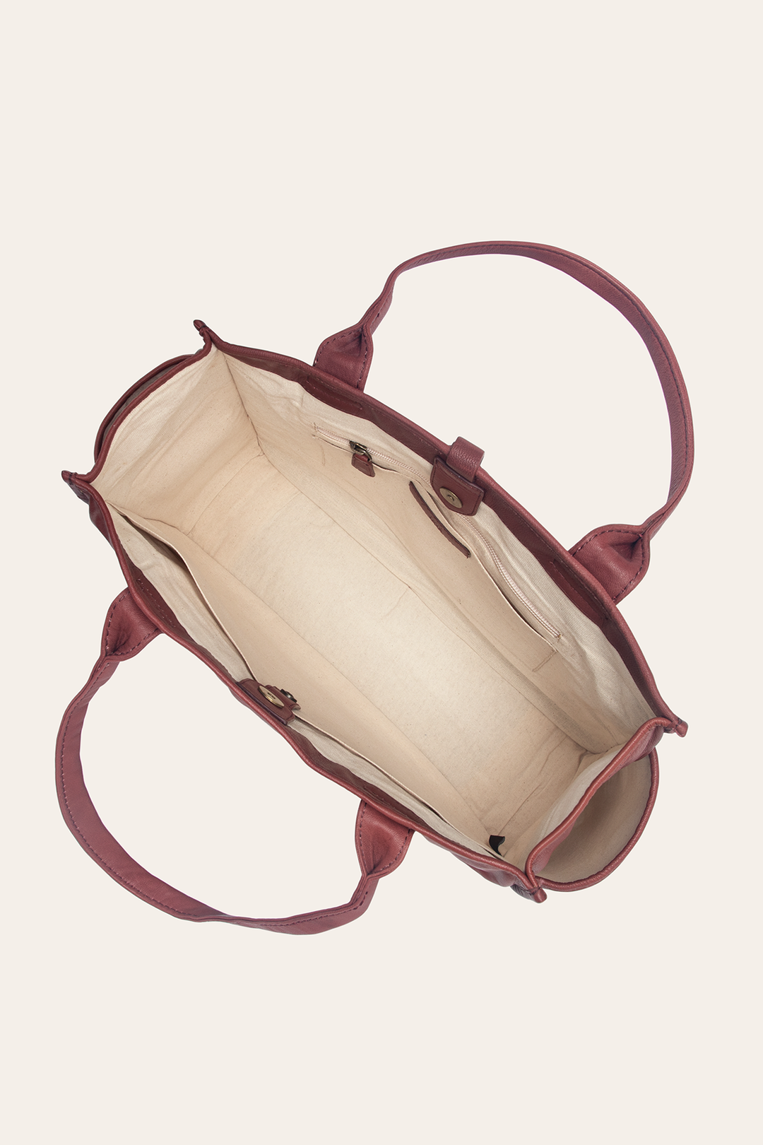 Campus Burgundy Tote Burgundy