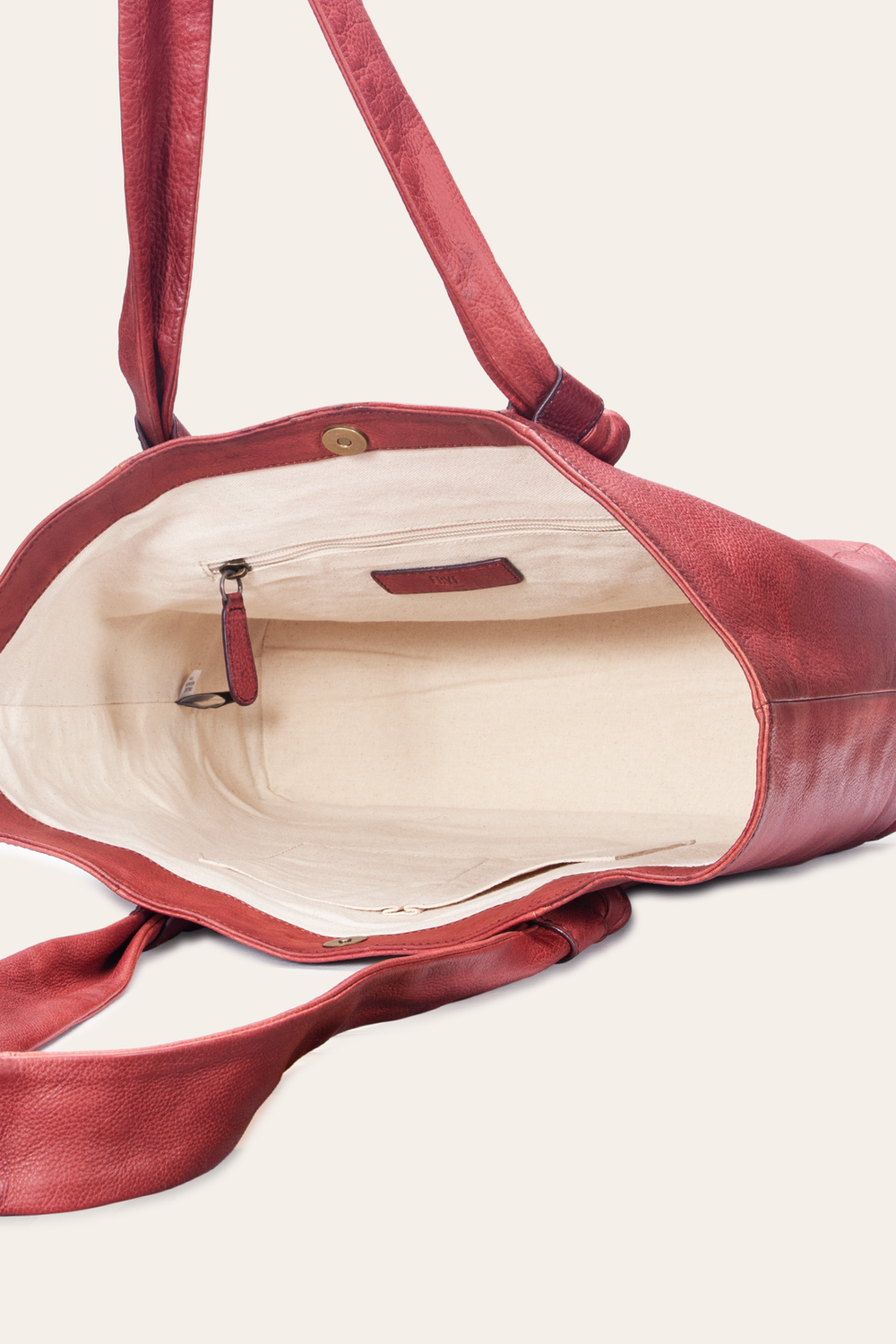 Nora Knotted Tote in Burgundy Burgundy