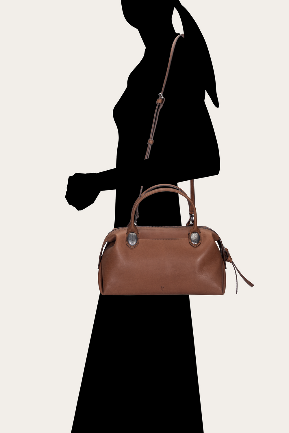 Women's Cheyenne Small Satchel Bag (Cognac) Cognac