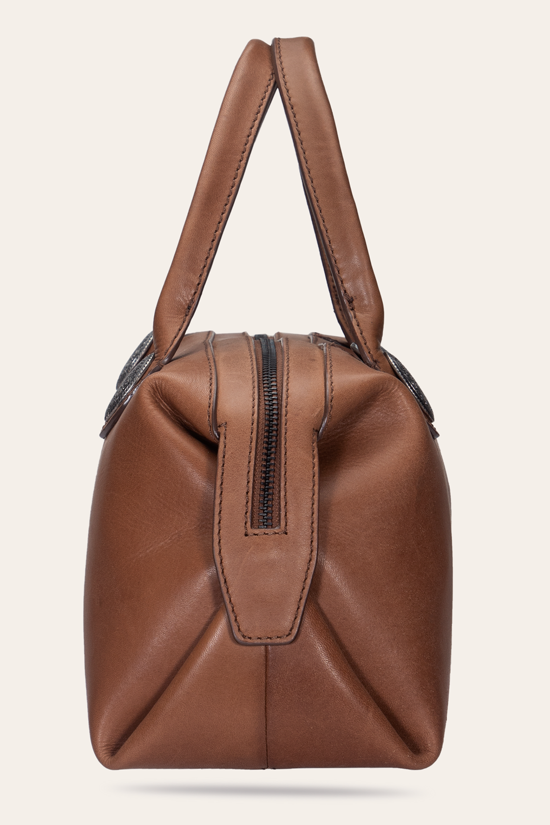 Women's Cheyenne Small Satchel Bag (Cognac) Cognac