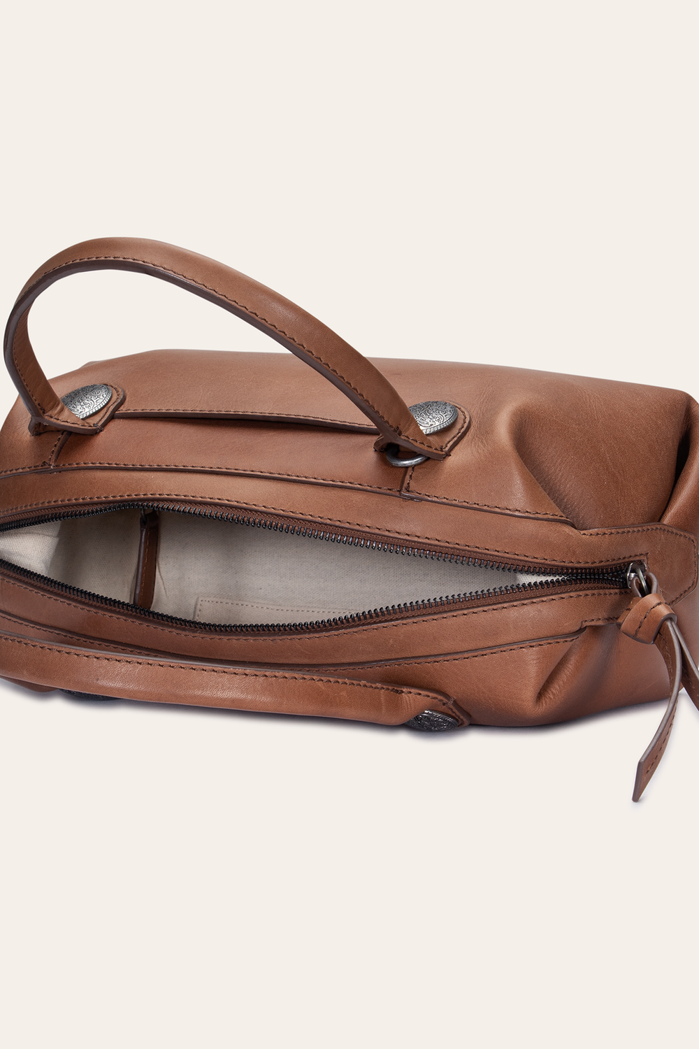 Women's Cheyenne Small Satchel Bag (Cognac) Cognac