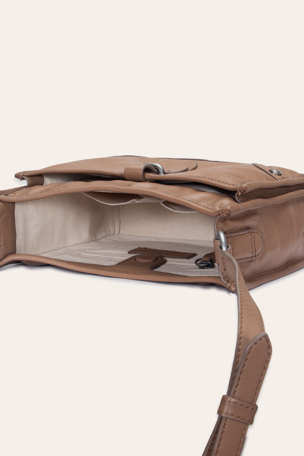 Women's Campus Crossbody Bag (Beige) Beige
