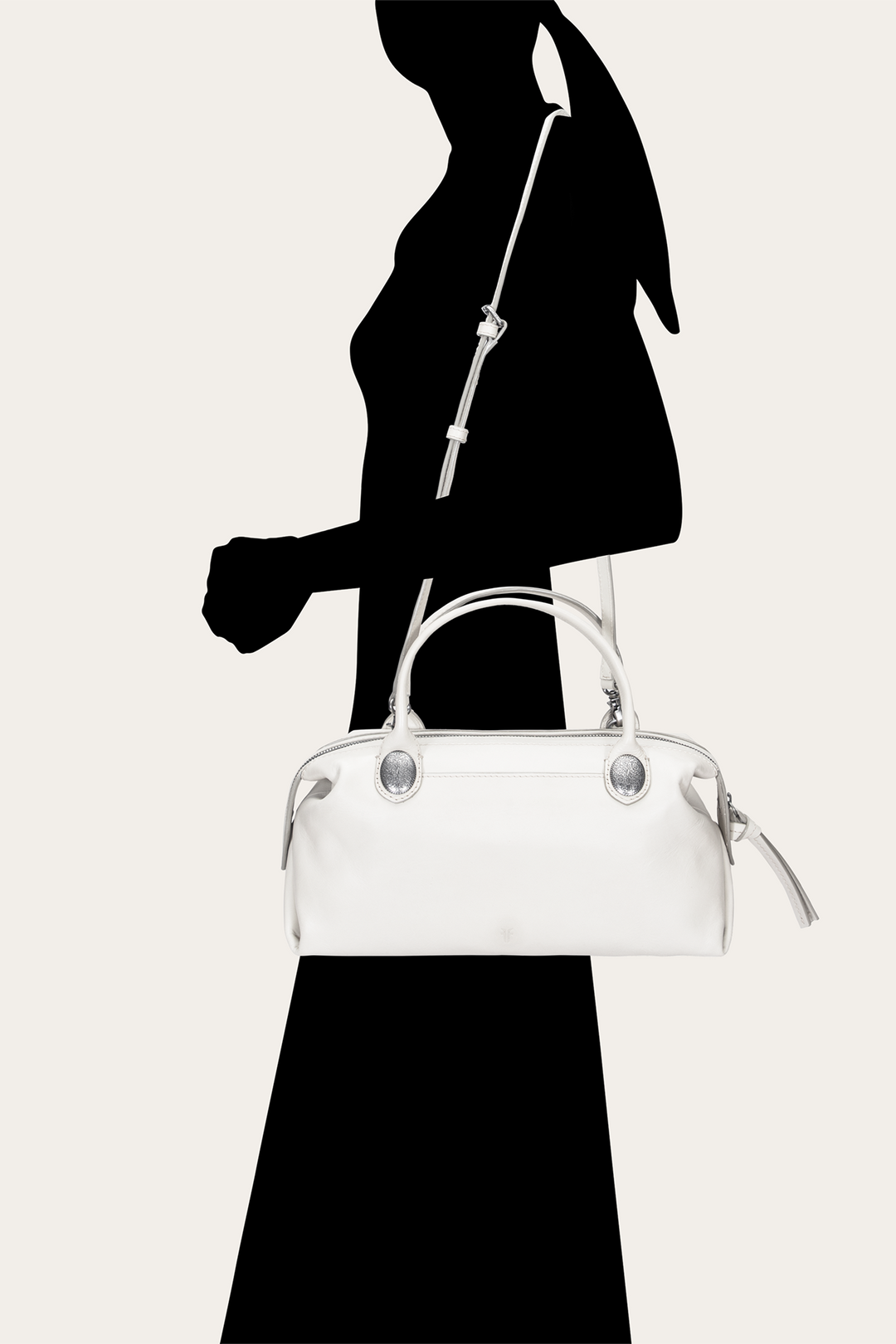 Women's Cheyenne Small Satchel Bag (Oat) Oat