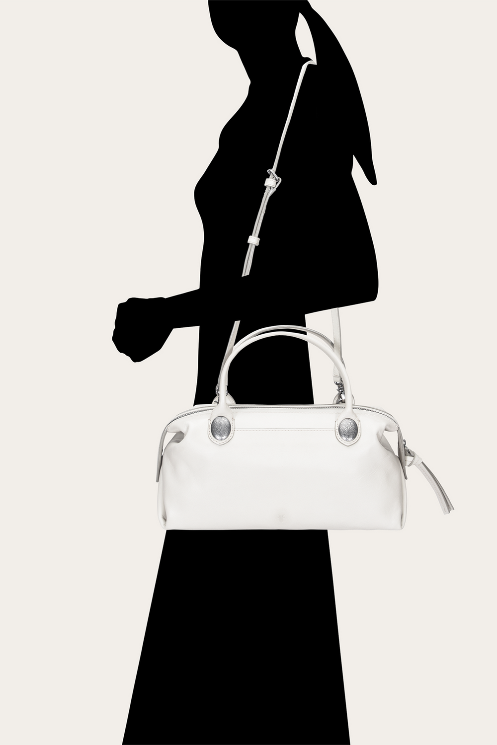 Women's Cheyenne Small Satchel Bag (Oat) Oat