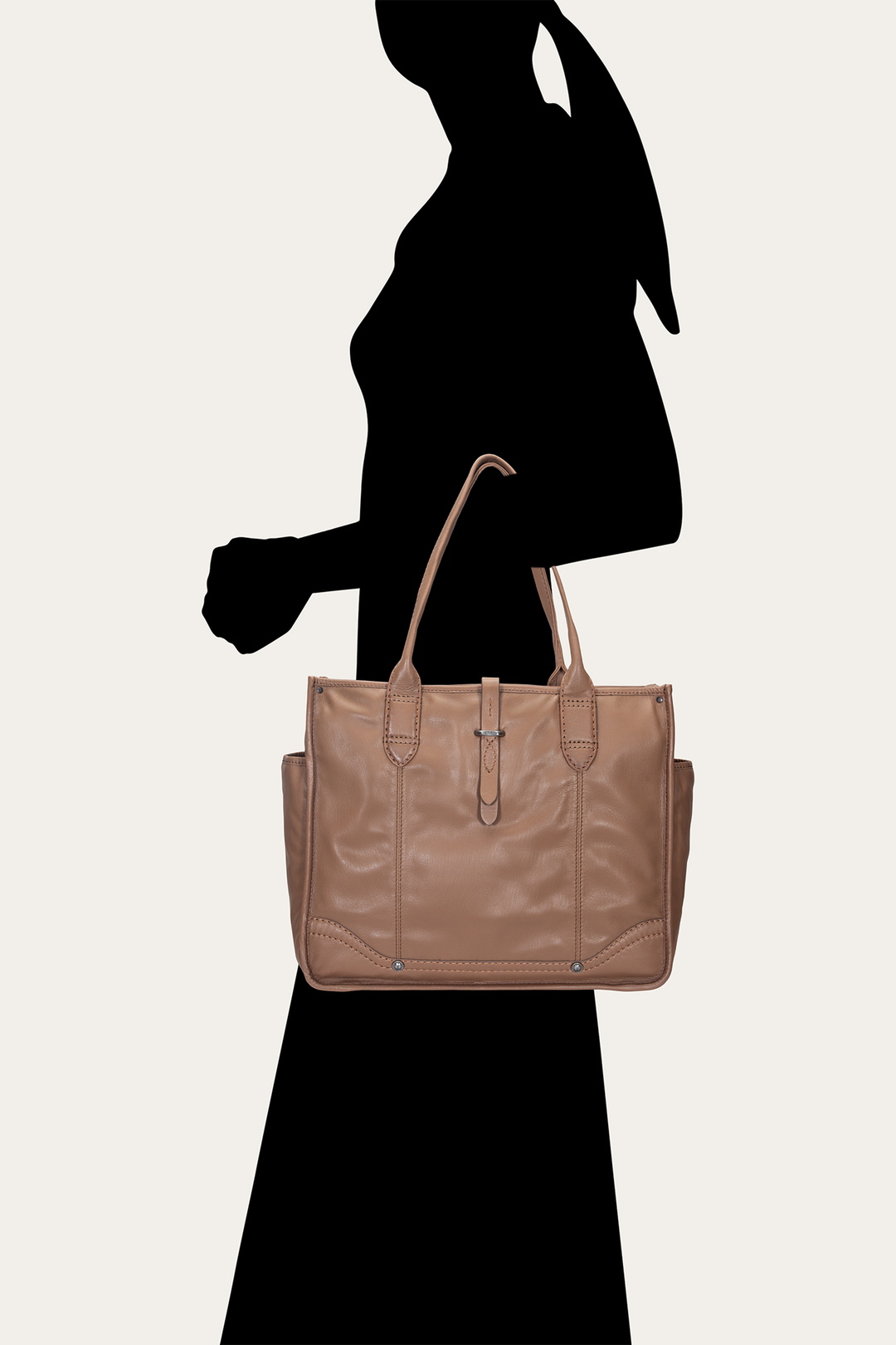 Women's Campus Tote Bag (Beige) Beige