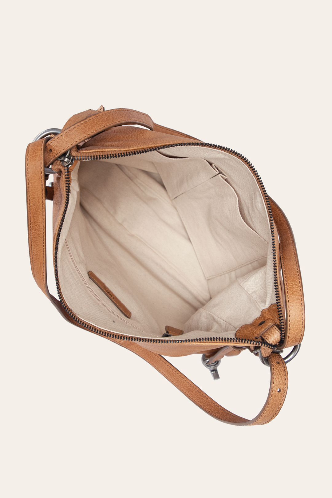 Women's Nora Backpack Hobo Bag (Beige) Beige