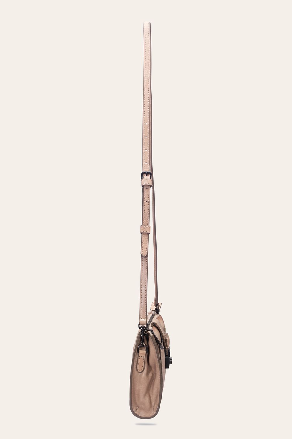 Alex Nude Crossbody Clutch Nude