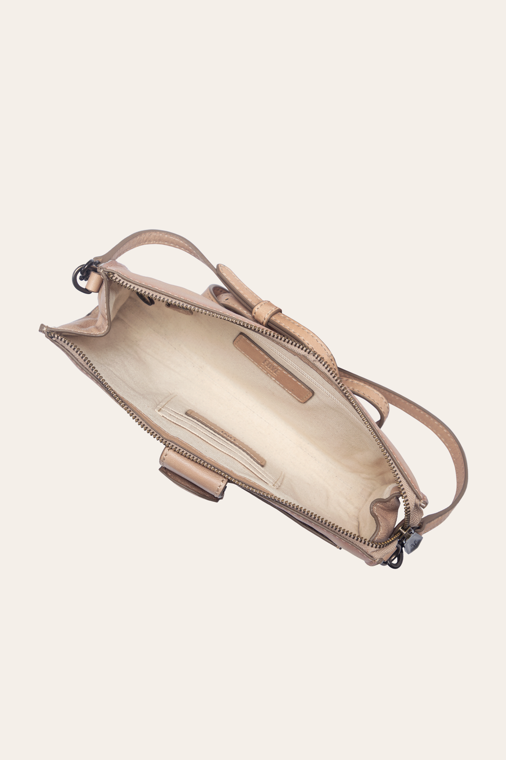 Alex Nude Crossbody Clutch Nude