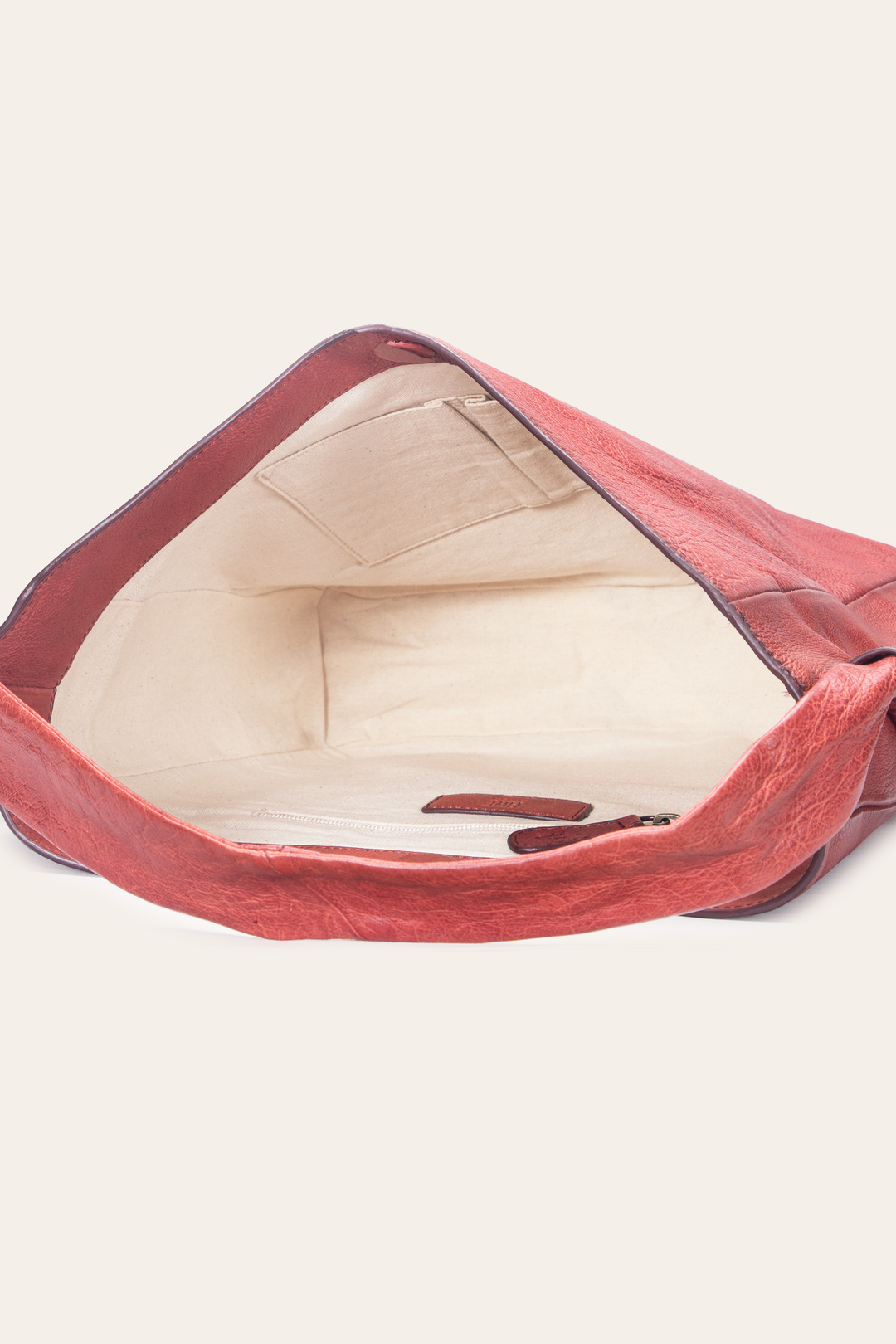 Nora Knotted Hobo in Burgundy Burgundy