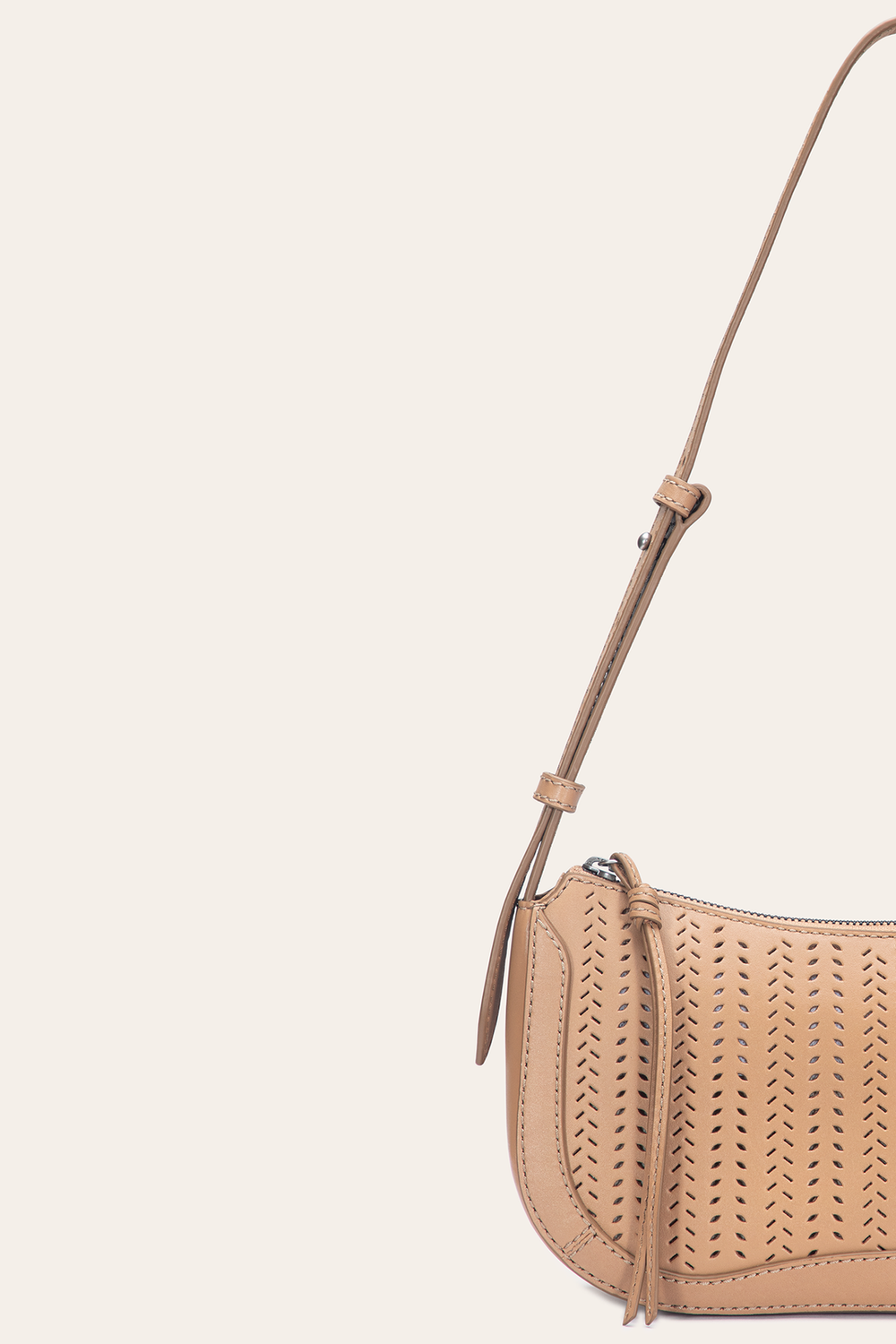 Stella Baguette in Beige Beige