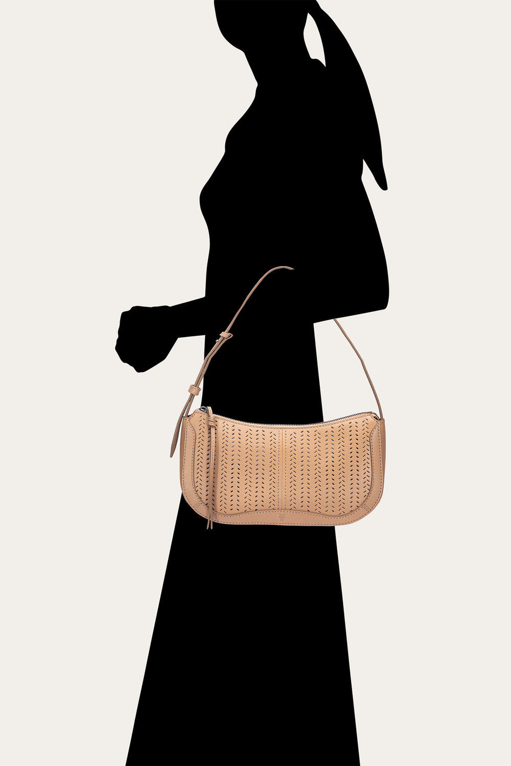 Stella Baguette in Beige Beige