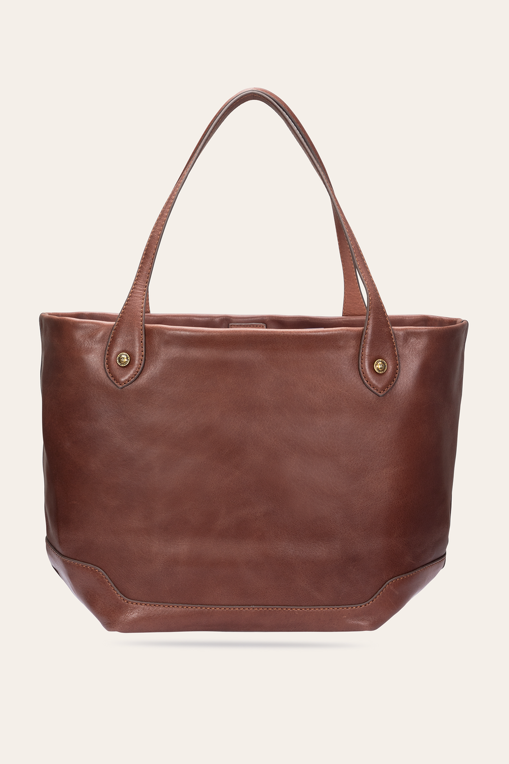 Kenzie Unlined Cognac Tote Cognac