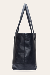 Kenzie Unlined Black Tote Black