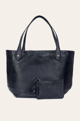 Kenzie Unlined Black Tote Black