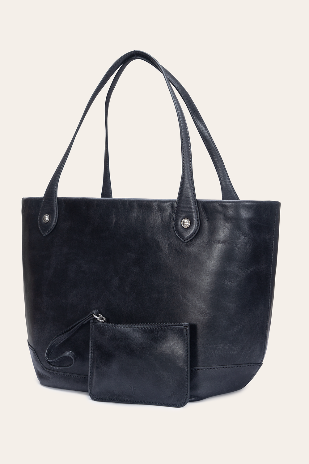 Kenzie Unlined Black Tote Black