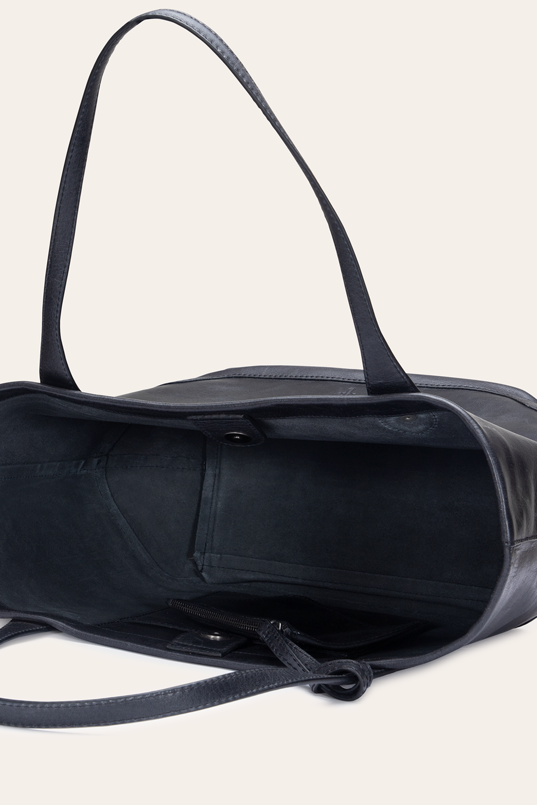 Kenzie Unlined Black Tote Black