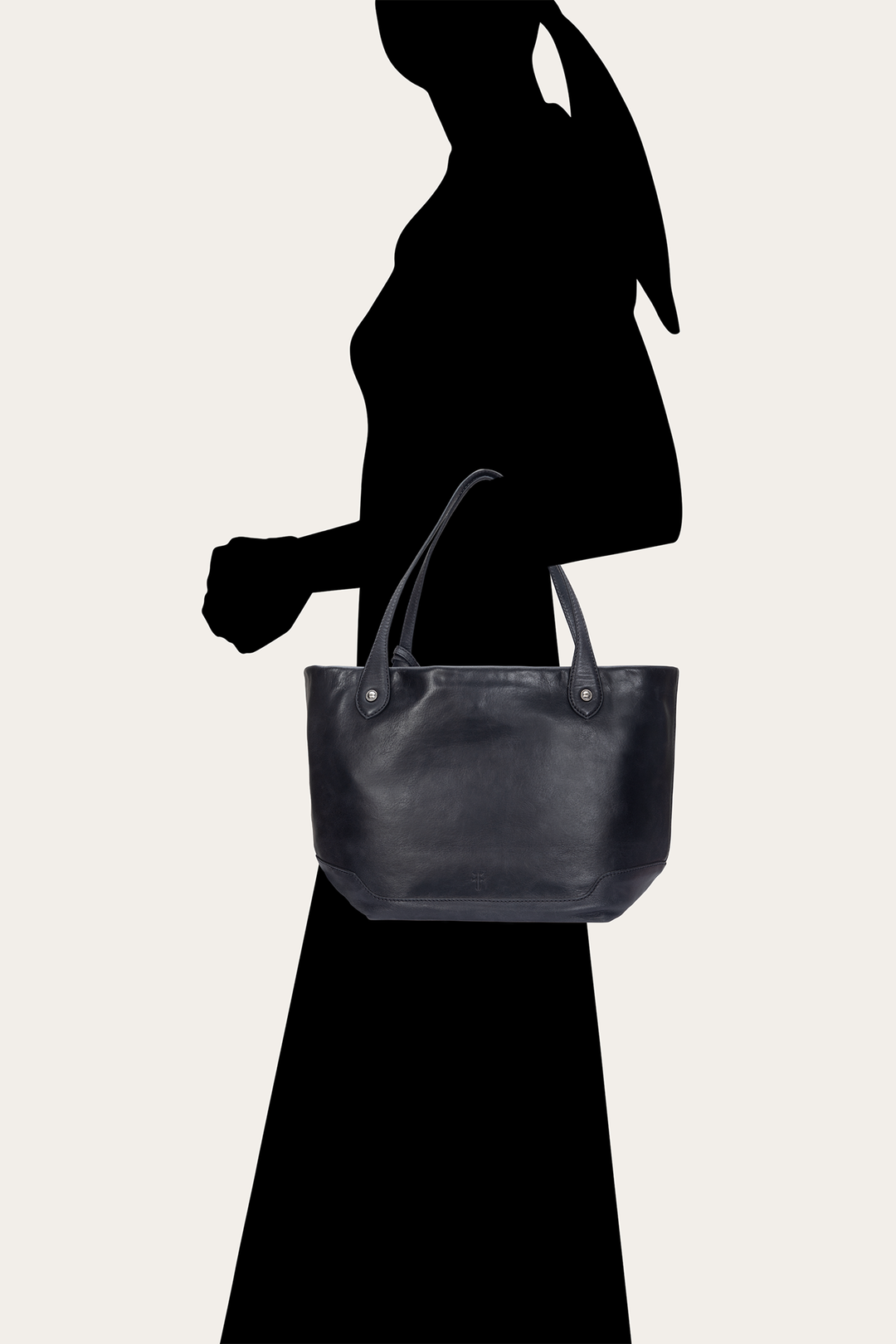 Kenzie Unlined Black Tote Black